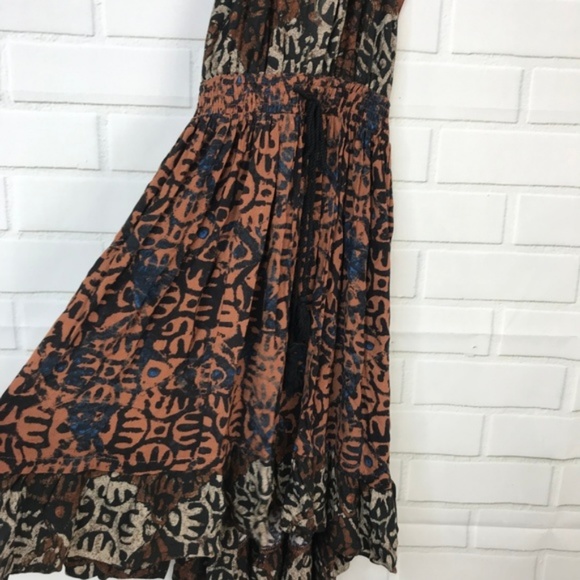 Free People Beach Day Mini Dress Open Back Halter - Picture 5 of 8